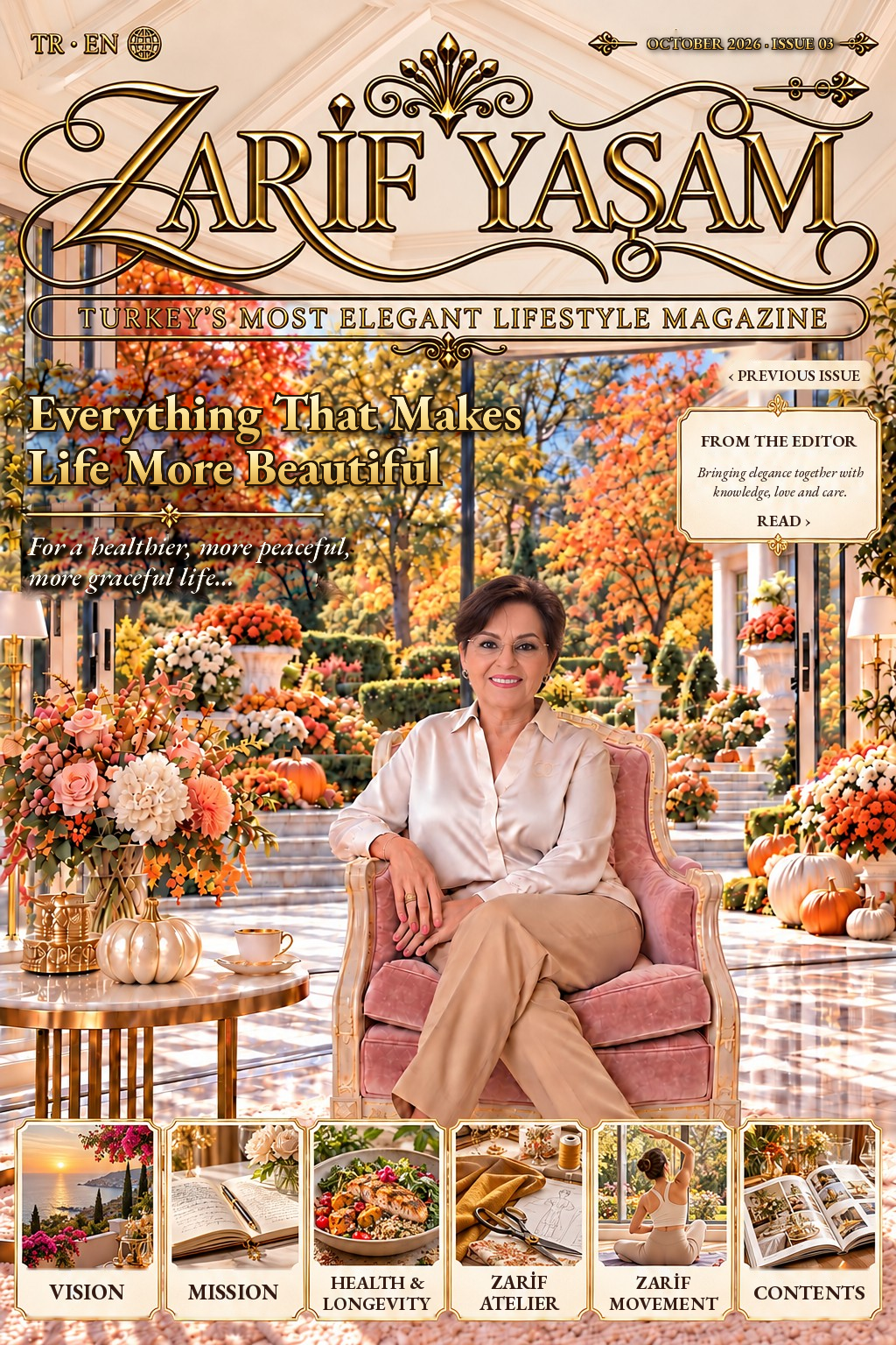 ZARİF YAŞAM — October 2026 · Issue 03
